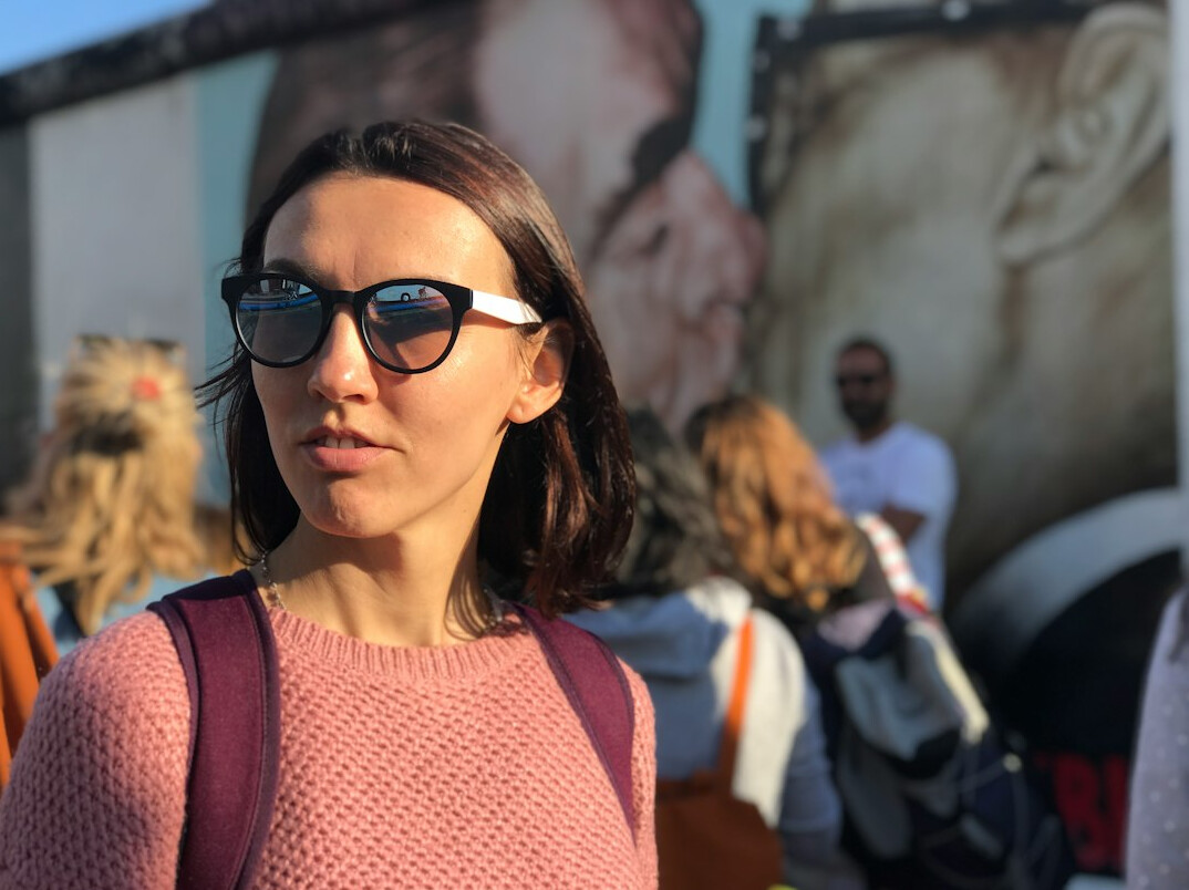Swiss data journalist woman portrait