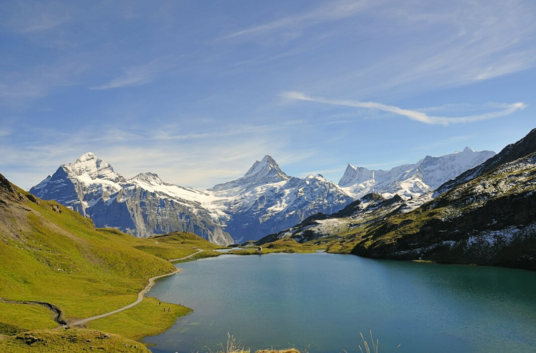 swiss alps landscape