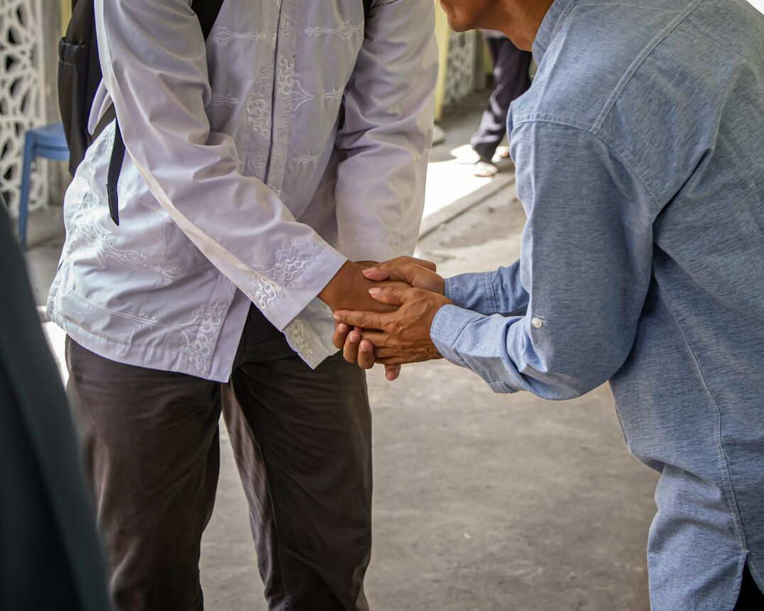 ethical business handshake